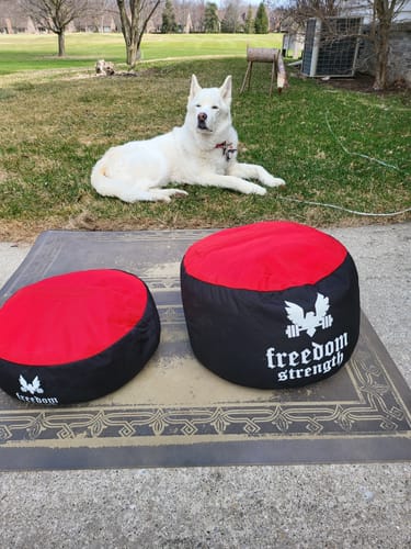 Customer photo review of Strongman Sandbag