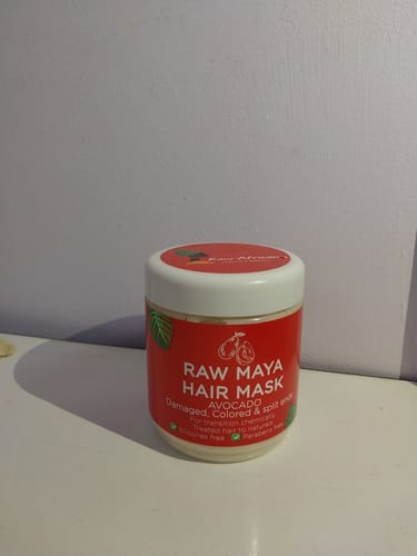 Customer photo review of Maya Hair Mask