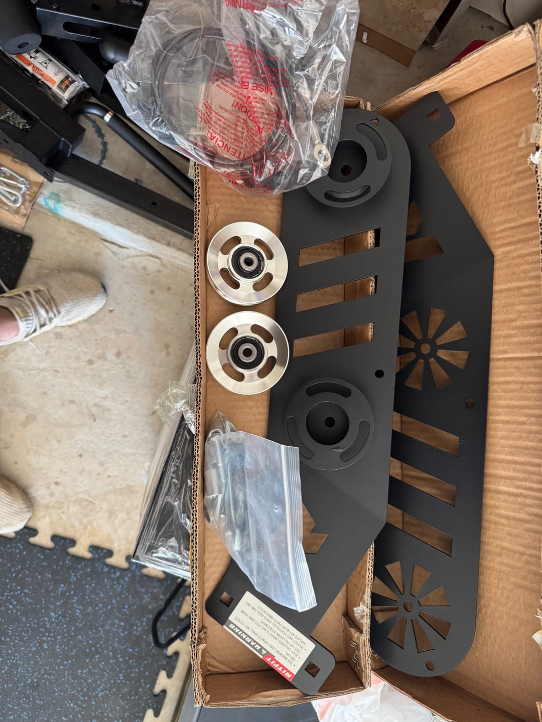 Customer photo review of RitFit LDM1 Lat Pulldown Attachment (Only for M1 PRO)