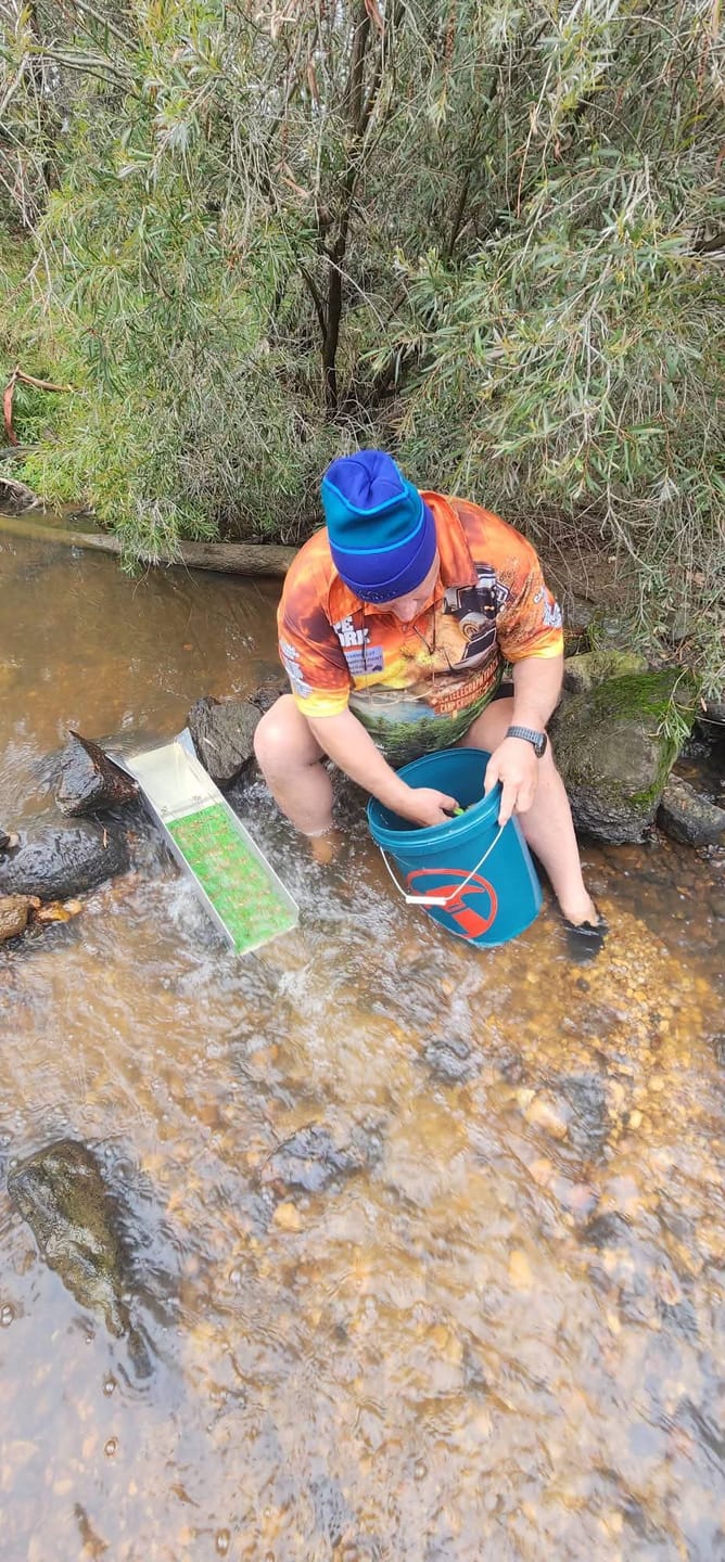 Customer photo review of 6 Inch Dream mat river Sluice