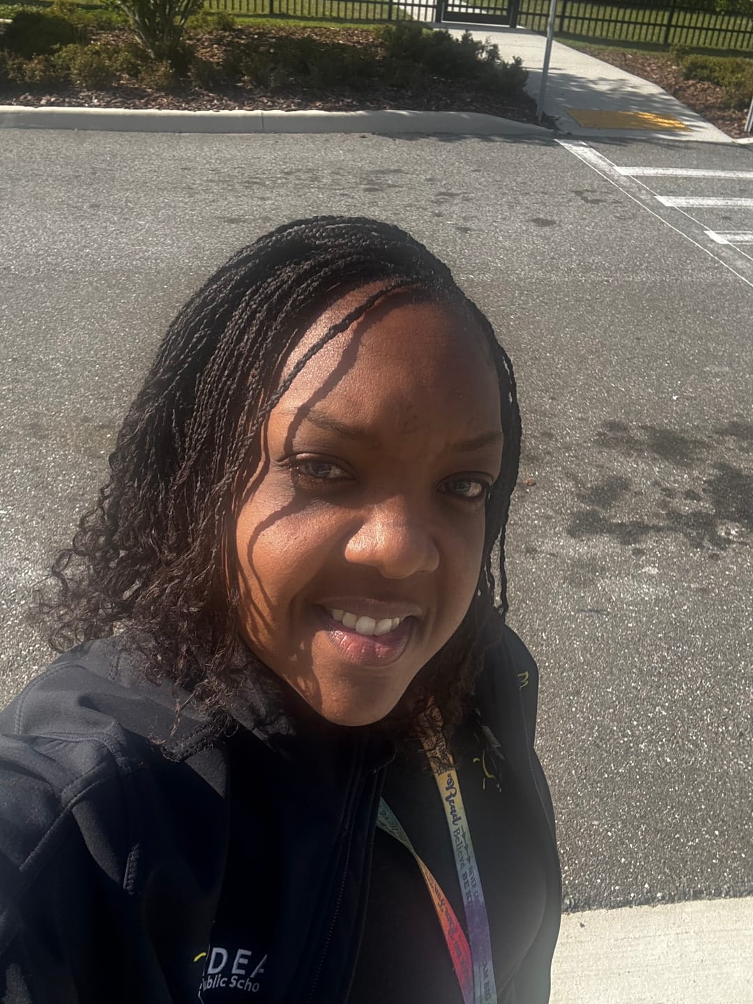 Customer photo review of Afro Kinky Curly Bulk Hair Extensions for Braiding