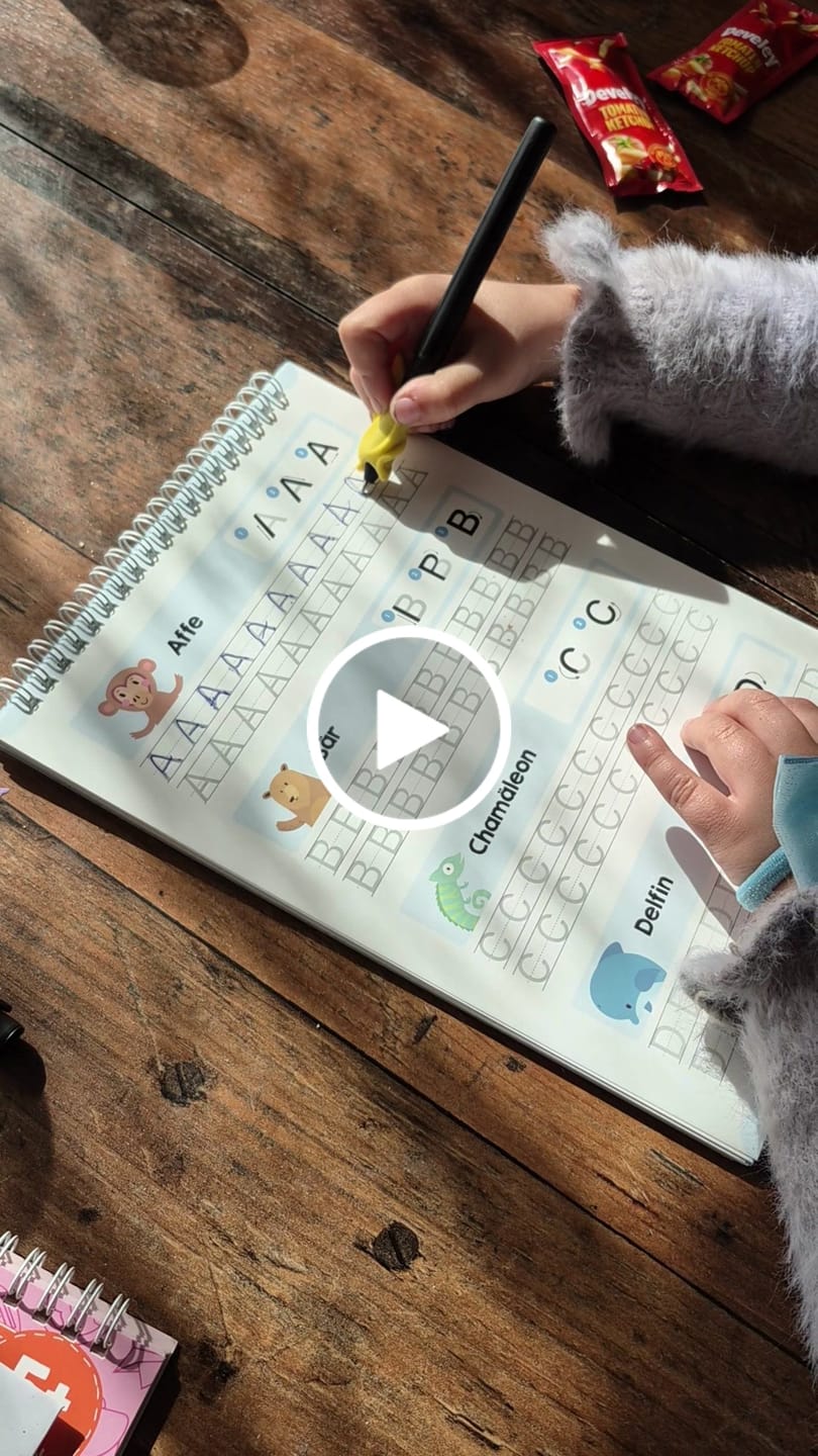 Customer video review of Edubini Magische Übungshefte® (Geschenk-Starterset)