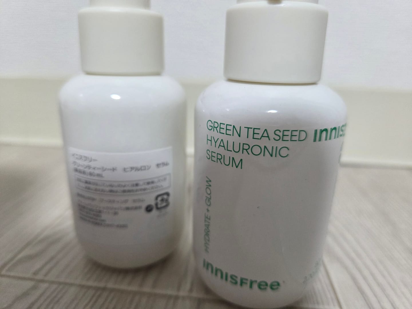 Customer photo review of グリーンティーシード　ヒアルロン　セラム