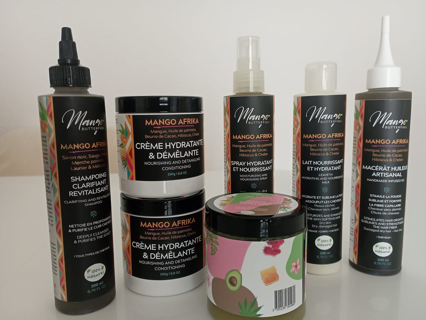 Customer photo review of Shampoing clarifiant MANGO AFRIKA