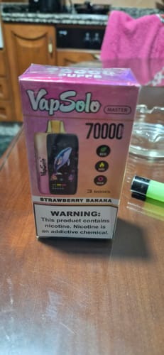 Customer photo review of VAPSOLO MASTER 70000 puffs