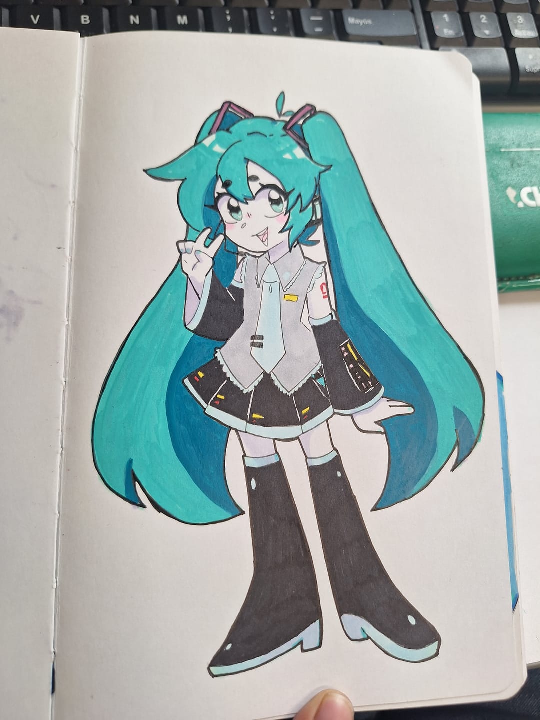 Customer photo review of Canson Graduate - Libreta Manga Book