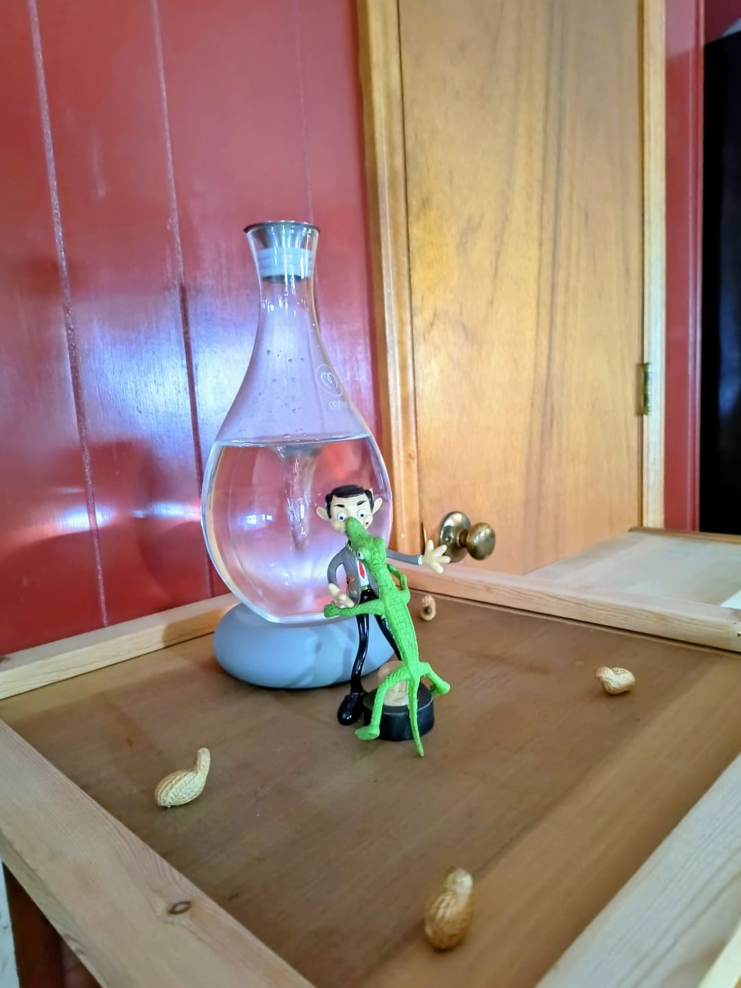 Customer photo review of Swirl Structured Water Carafe