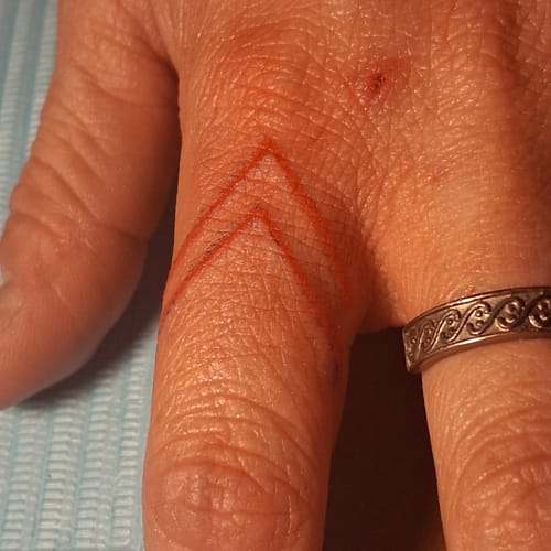 Customer photo review of Tattoo Transfer Gel
