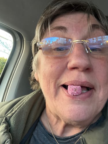 Customer photo review of Liquorice Jelly Spogs 500G