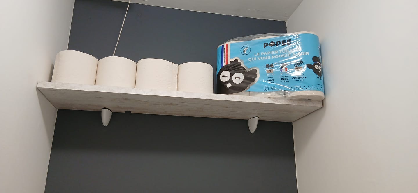 Customer photo review of PAPIER TOILETTE Confort - 24 ou 60 rouleaux