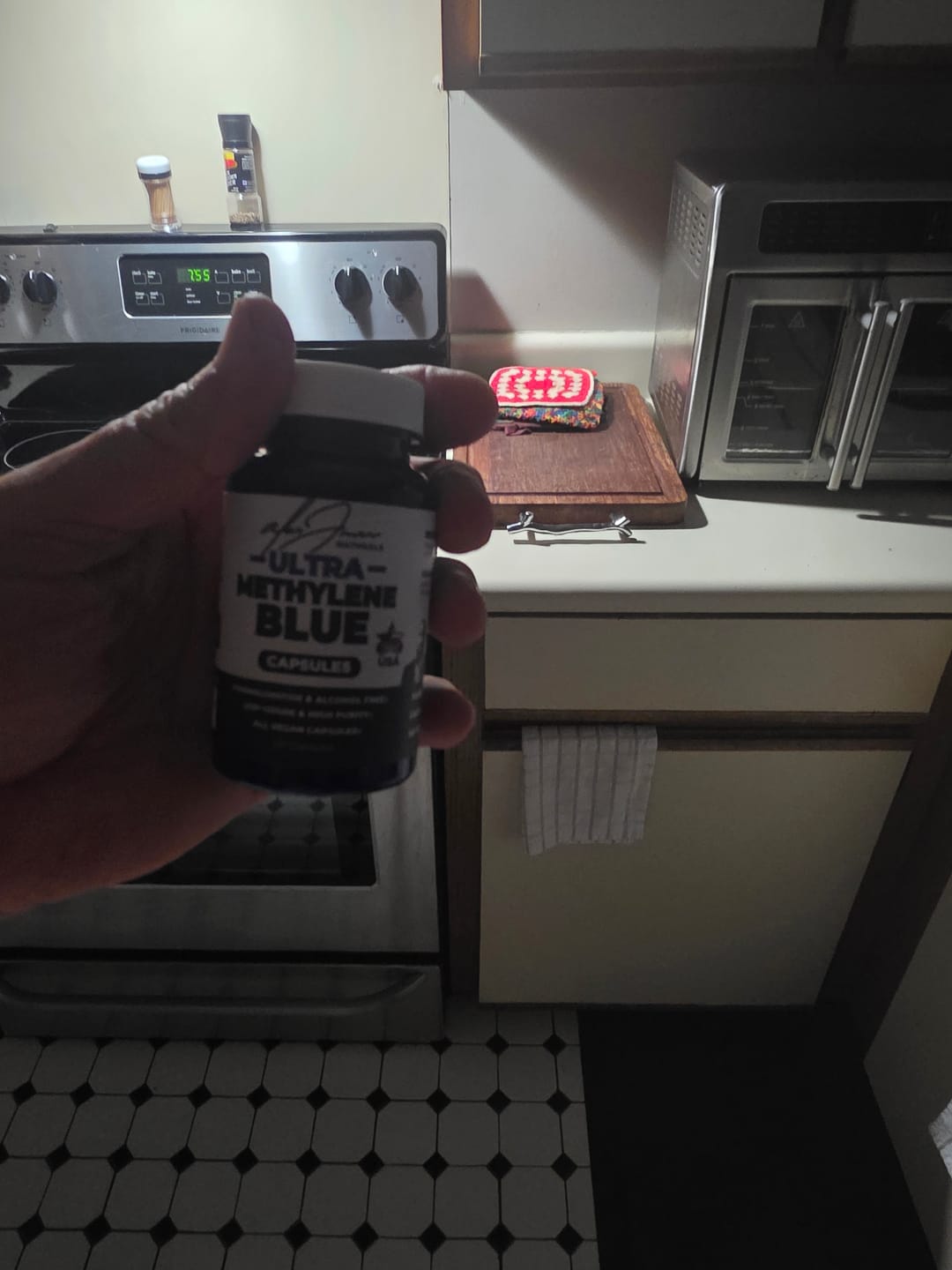 Customer photo review of Ultra Methylene Blue Capsules (60 Capsules) (30 Servings)