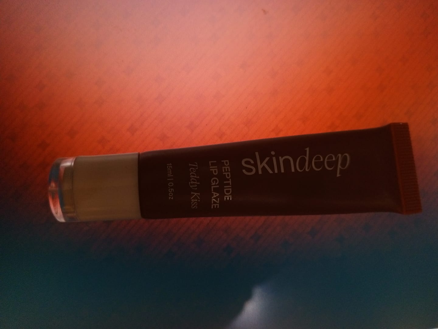 Customer photo review of Peptide Lip Glaze