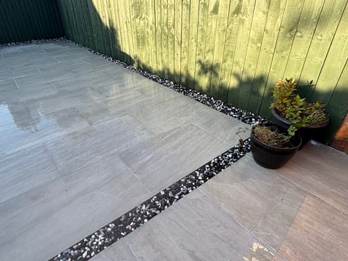 Customer photo review of Kandala - Grey Porcelain Paving Tiles - 900 x 600 x 20mm