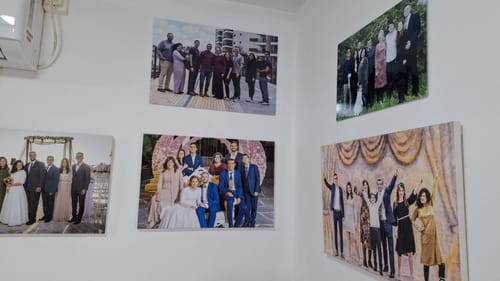 Customer photo review of יצירת פוסטר מתמגנט מתמונה