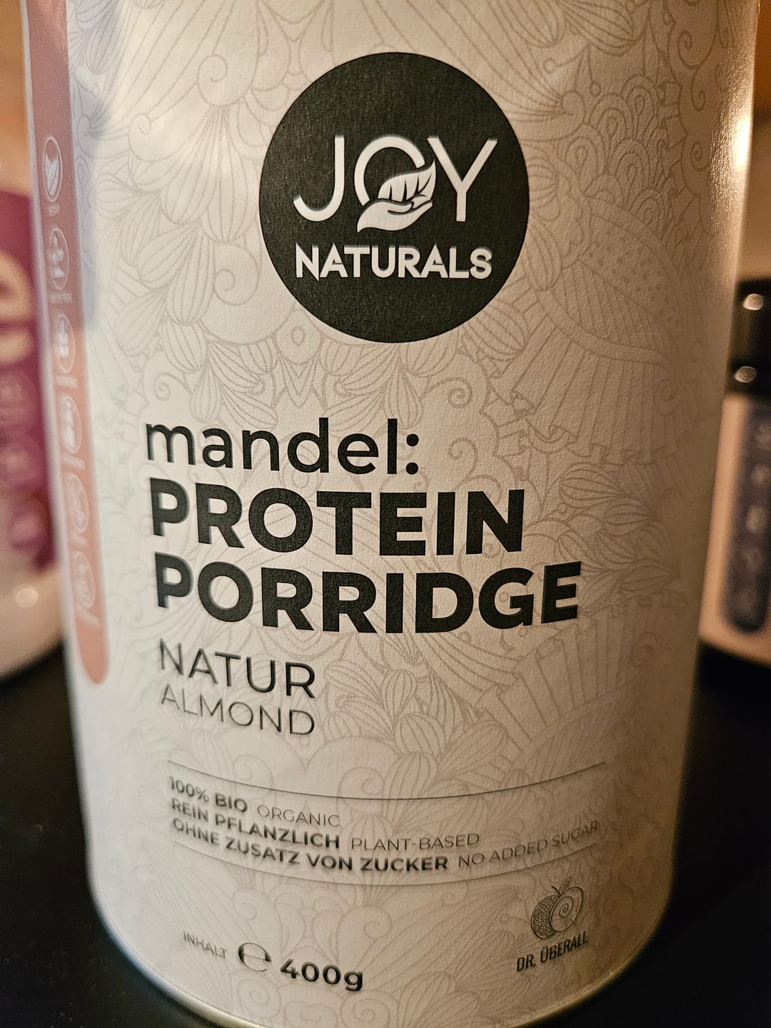 Customer photo review of Mandelprotein Porridge Natur 100% BIO