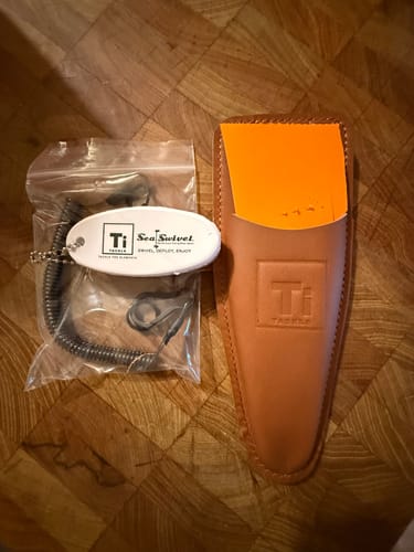 Customer photo review of Genuine Leather Sheath OFFSHORE