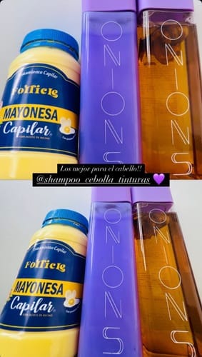 Customer photo review of Shampoo y Acondicionador