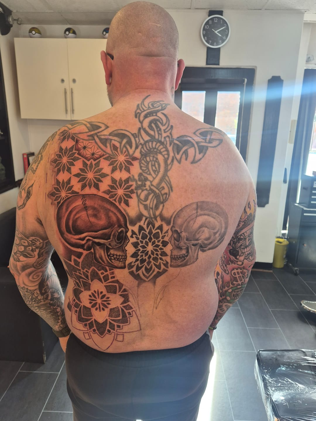 Customer photo review of TattooNumbx Tattoo Bundle