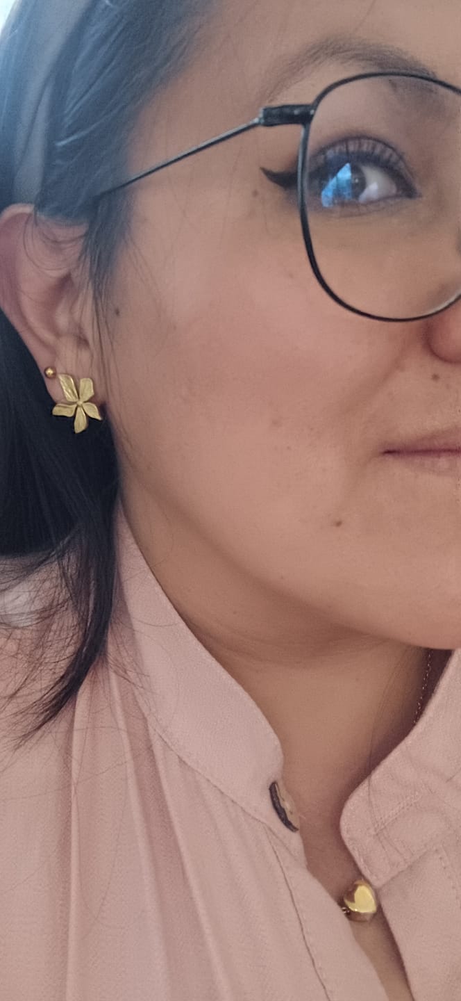 Customer photo review of Aretes Jasmine