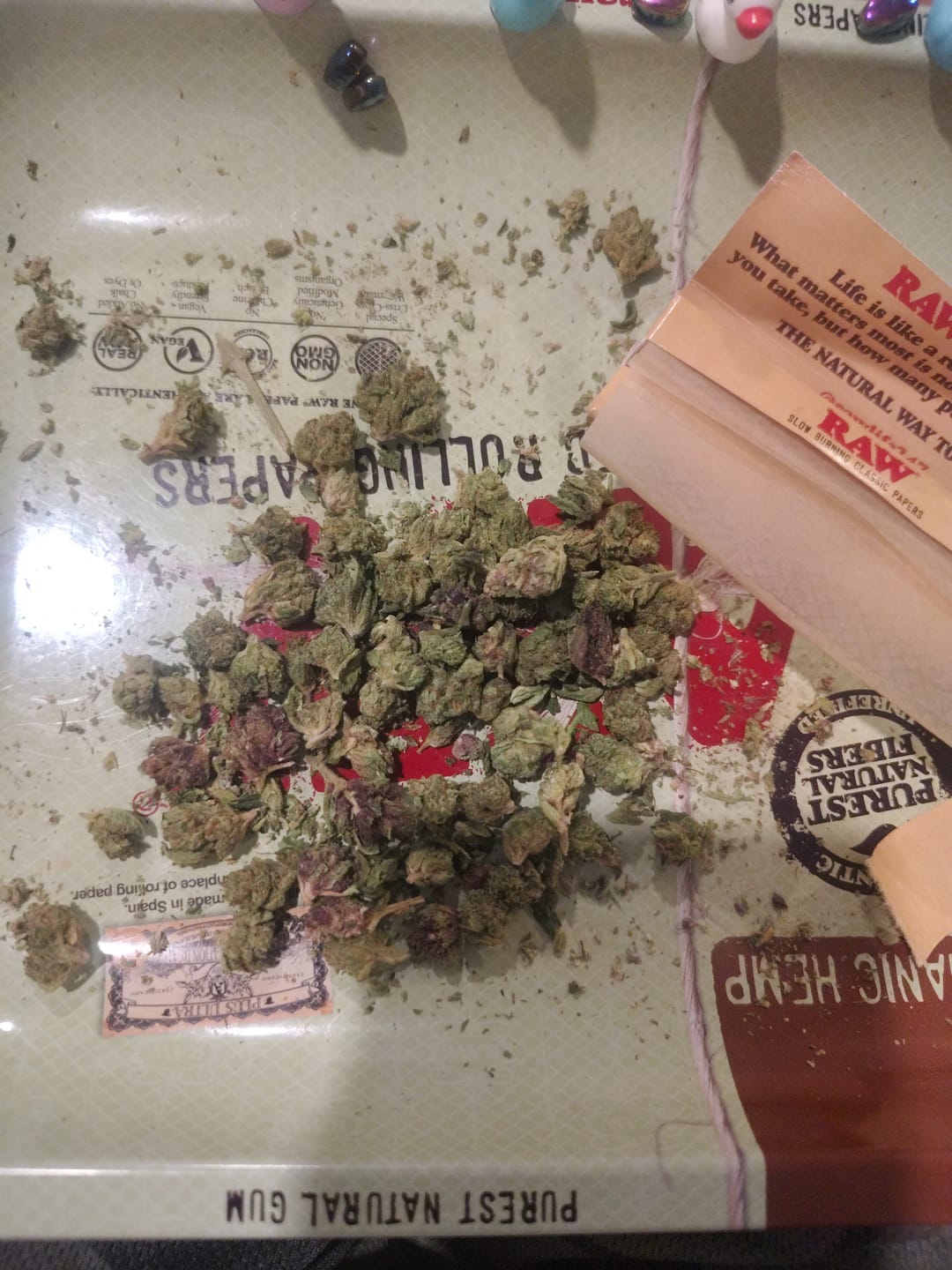 Customer photo review of Purple Kush - Minis - 28 Grams - Indica