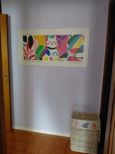 Recensione con foto di un cliente su Quadro personalizzato 60x120 - finitura primer Lucida