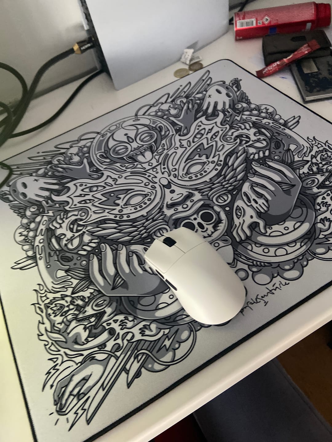 Customer photo review of Wraith Spirit of Aim Mousepad
