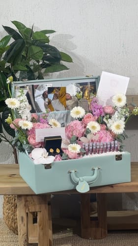 Customer photo review of Large Memory Keepsake Box