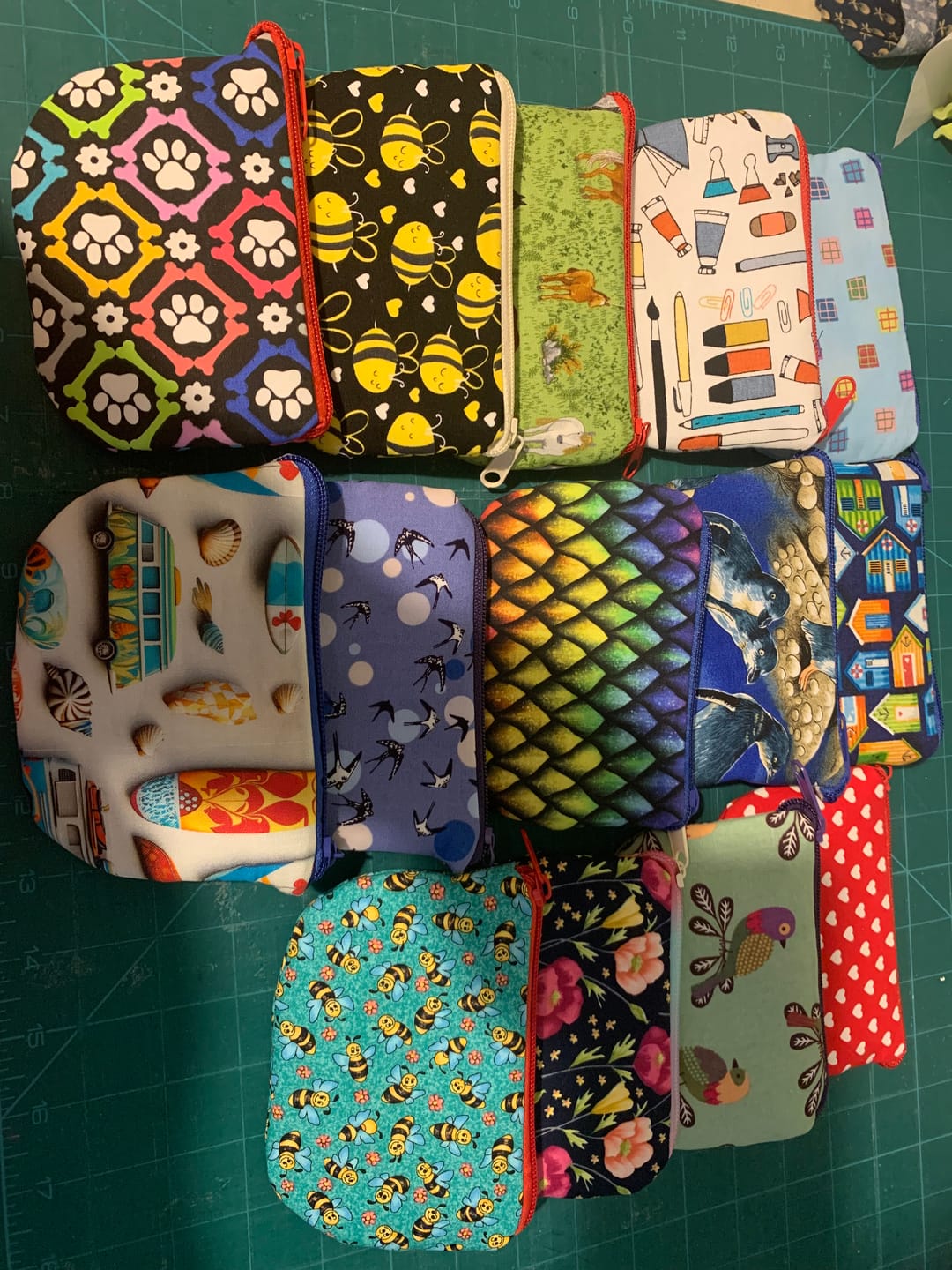 Customer photo review of Sakura Coin Pouch Pattern