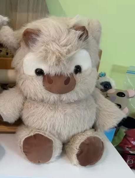 Customer photo review of MooMoo – La Vaquita Peluche que Corre