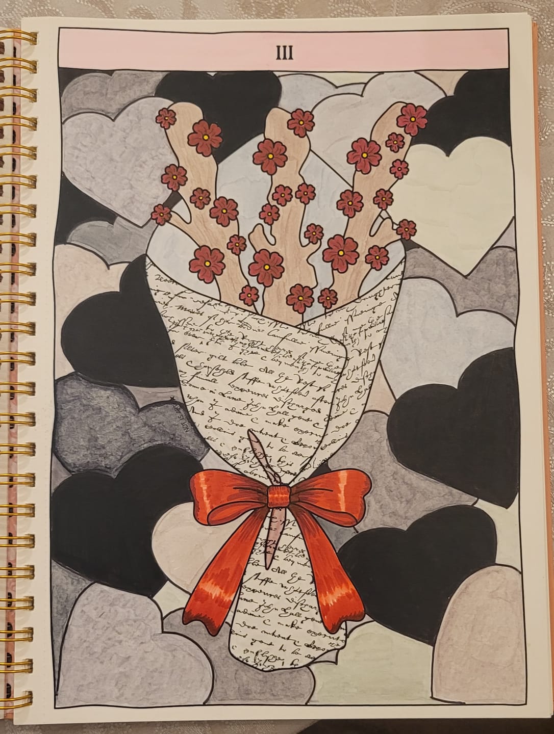 Customer photo review of TAROT PARA COLOREAR: Tomo II - Arcanos menores