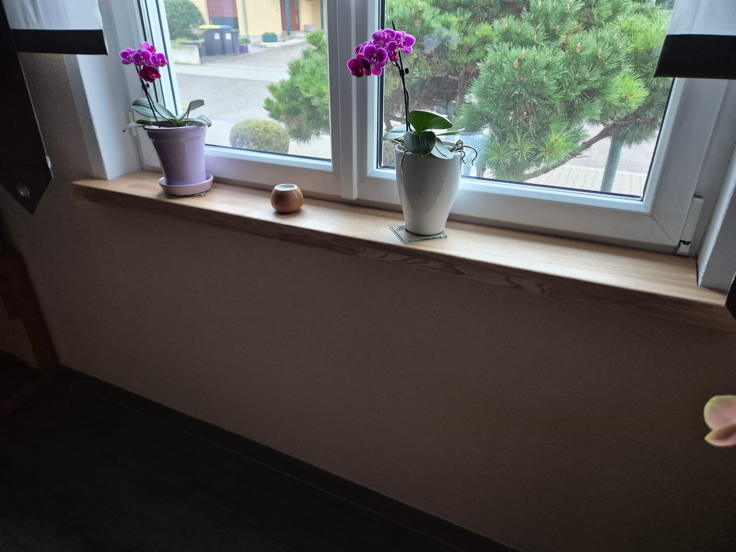 Customer photo review of Aufsatzfensterbank Esche