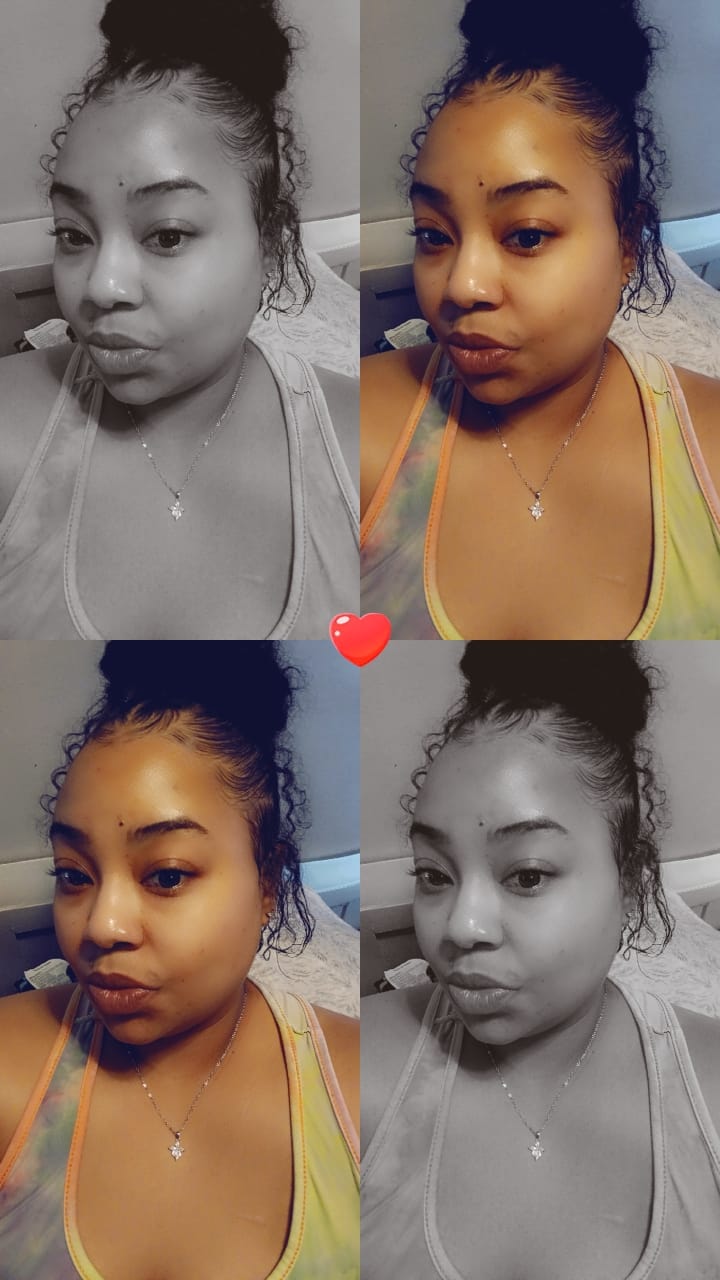 Customer photo review of Water Deep Wave Feather Crochet Hair