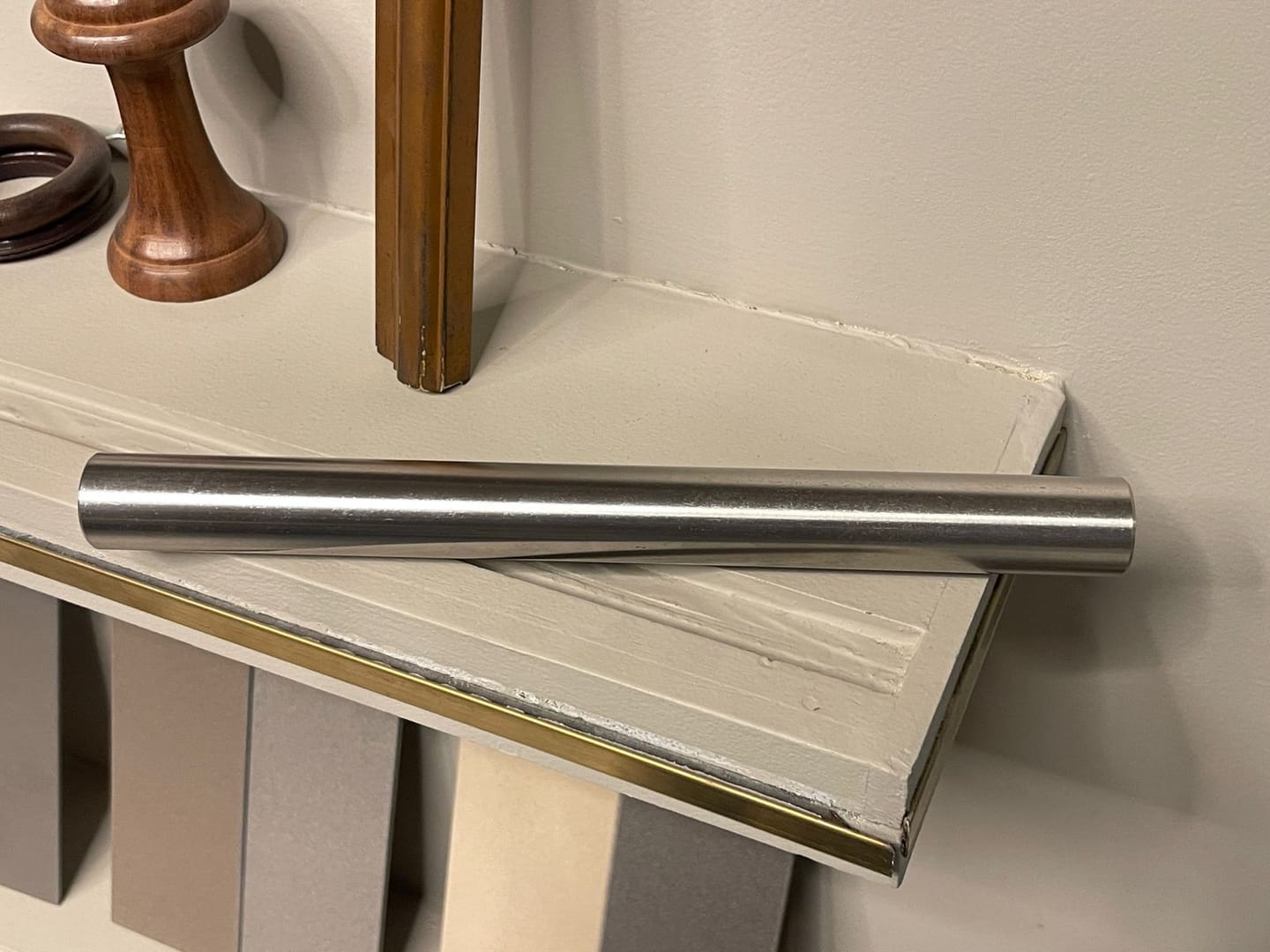 Customer photo review of Stainless Steel Virtual Rod – Vastu Remedy for Durable Energy Balancing & Long-term Door Protection | Ideal for Main Entrances | 18 & 22 mm Thickness | 9 & 12 Inch Sizes