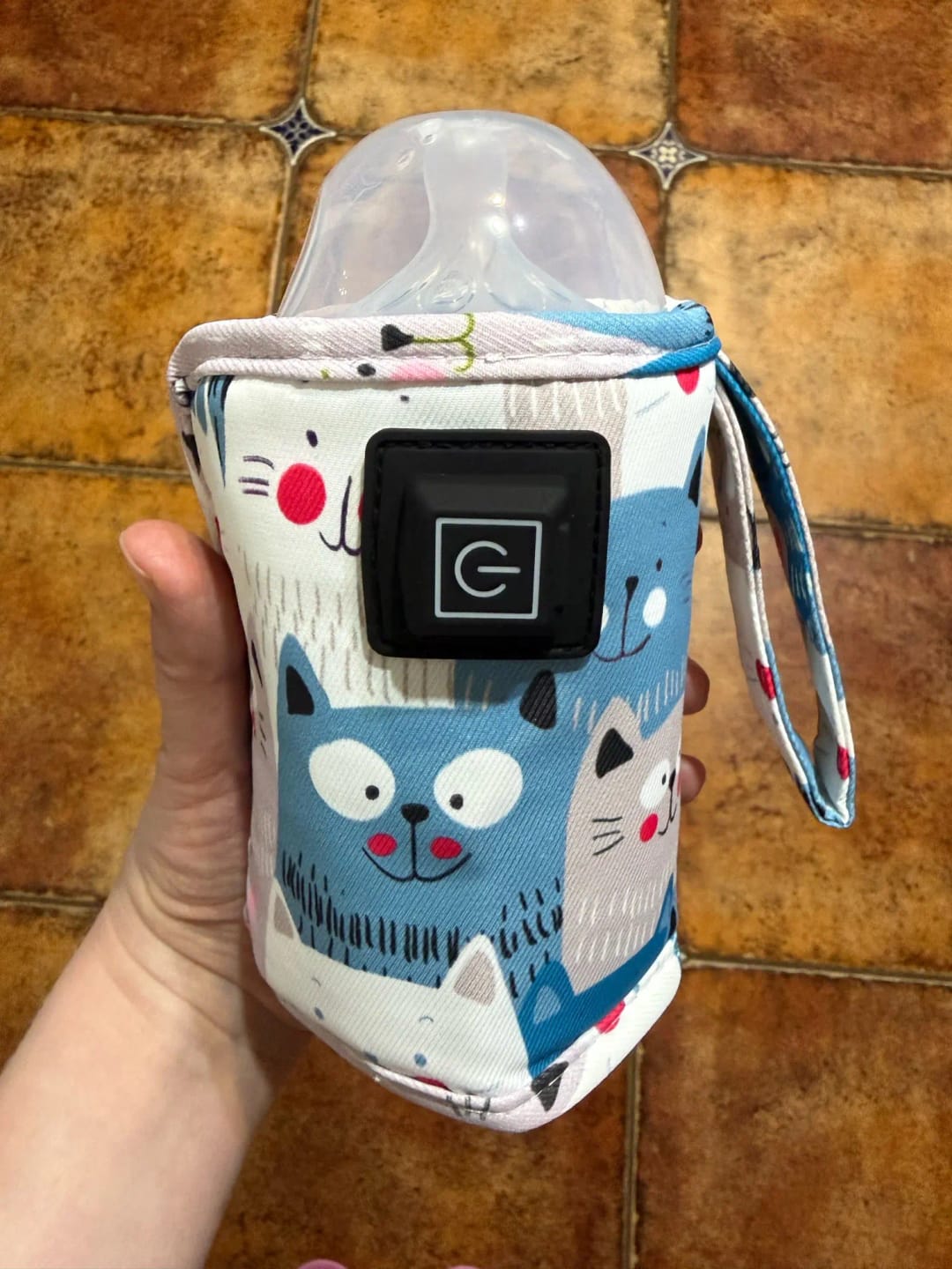 Customer photo review of Calentador de Biberones Portátil USB