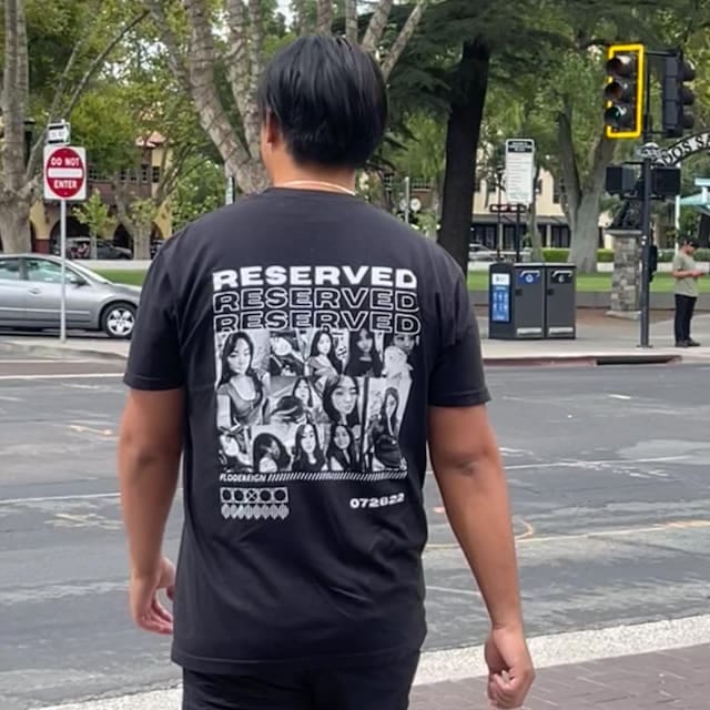 Customer photo review of Custom Only You Photo Tee/Crewneck/Hoodie