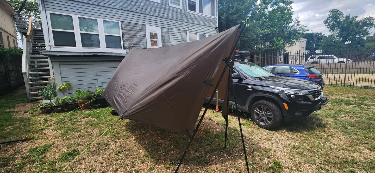 Customer photo review of Turtlebug Camper Hammock Stand
