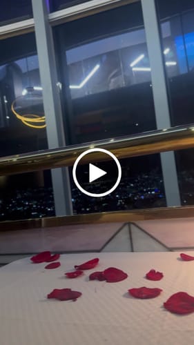 Customer video review of Cena Romántica VIP