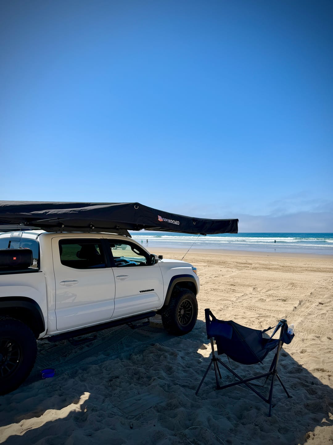 Customer photo review of OPENROAD 180 Free Standing Awning