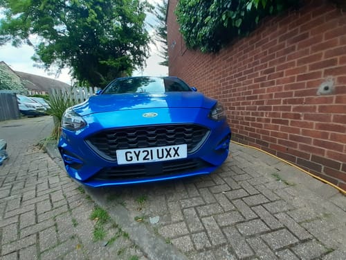Customer photo review of Fog Light Trims - Ford Focus MK4 ST/ ST-Line (Painted Finishes)