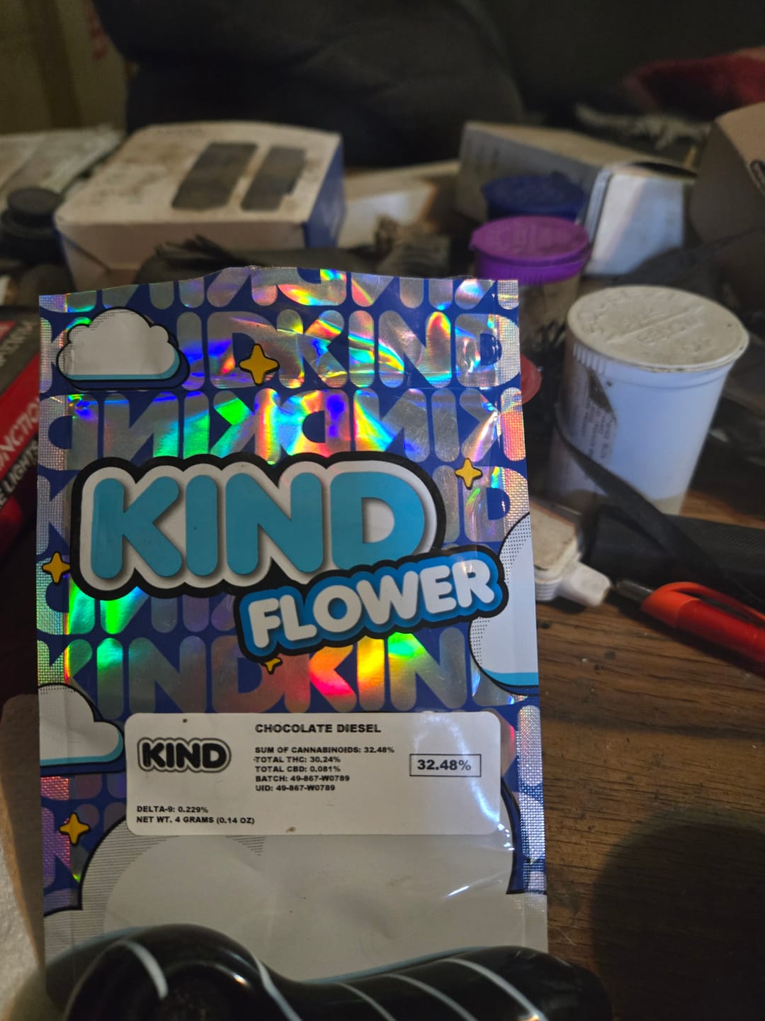 Customer photo review of Chocolate Diesel - 4 Gram - Hybrid