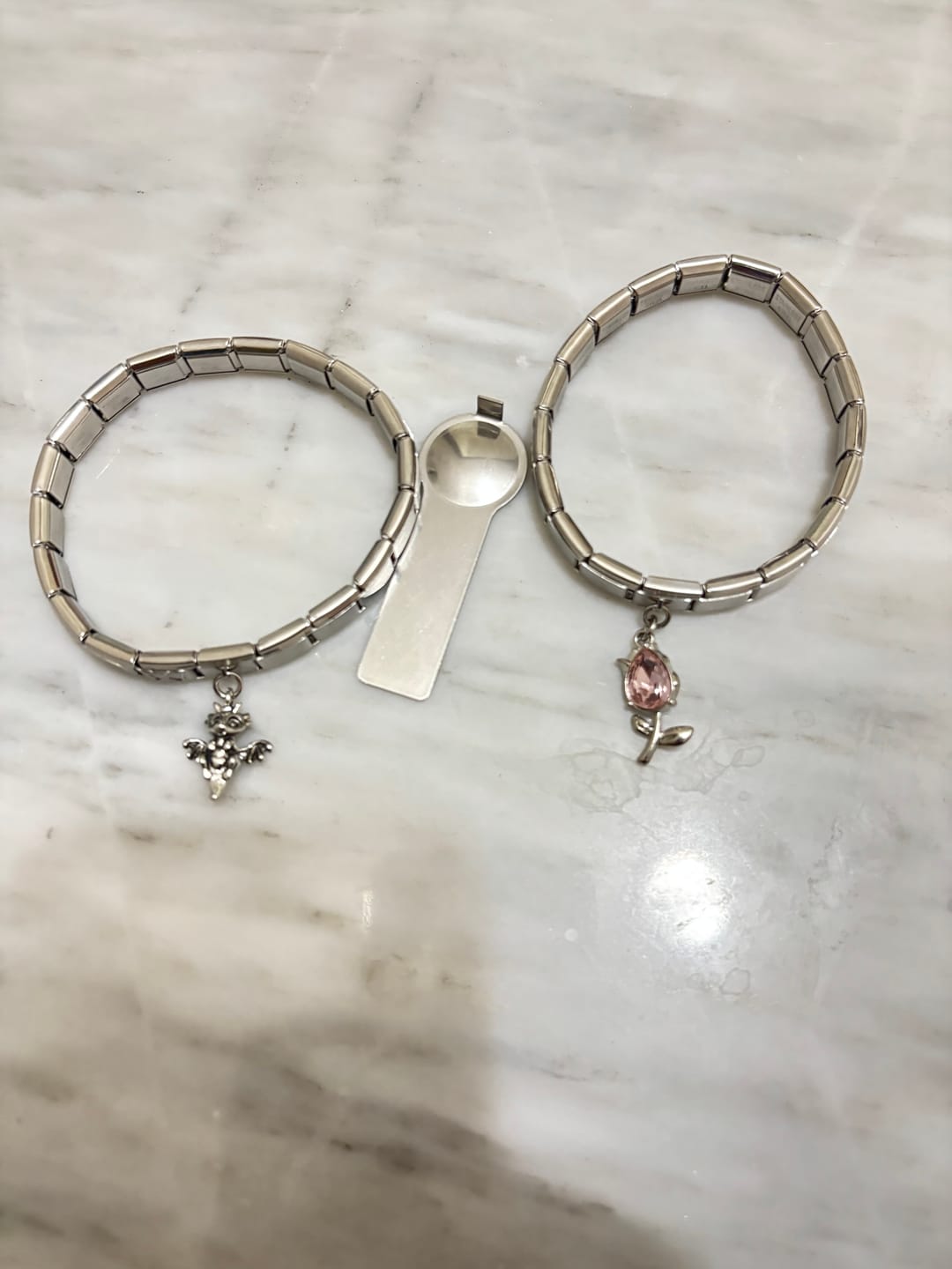 Customer photo review of Pulsera Italiana Clásica para Charms