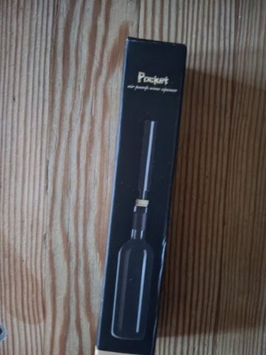 Customer photo review of AirPop Descorchador de Vino por Presión de Aire