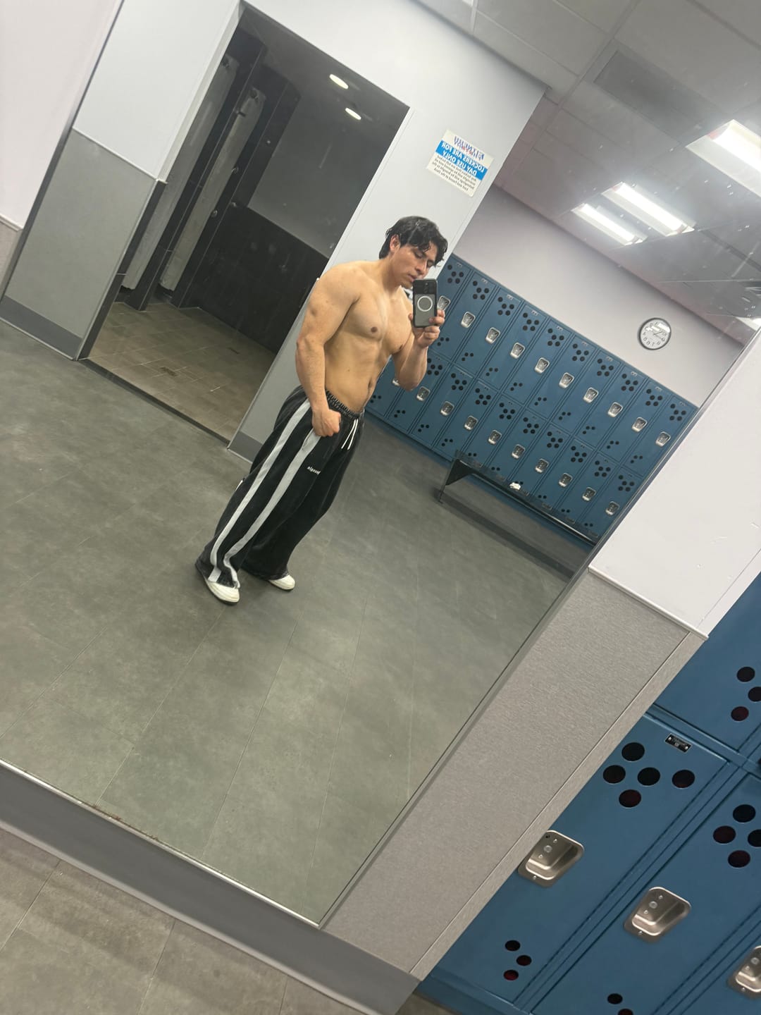 Customer photo review of 2146 - Classic Stripe Sweats