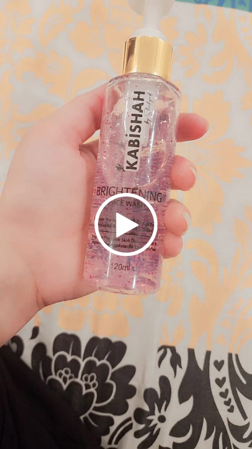 Customer video review of LuminaBright Whitening Face Wash