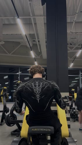 Customer photo review of Void Tech™ Prototype X Longsleeve Compression [MIDNIGHT]