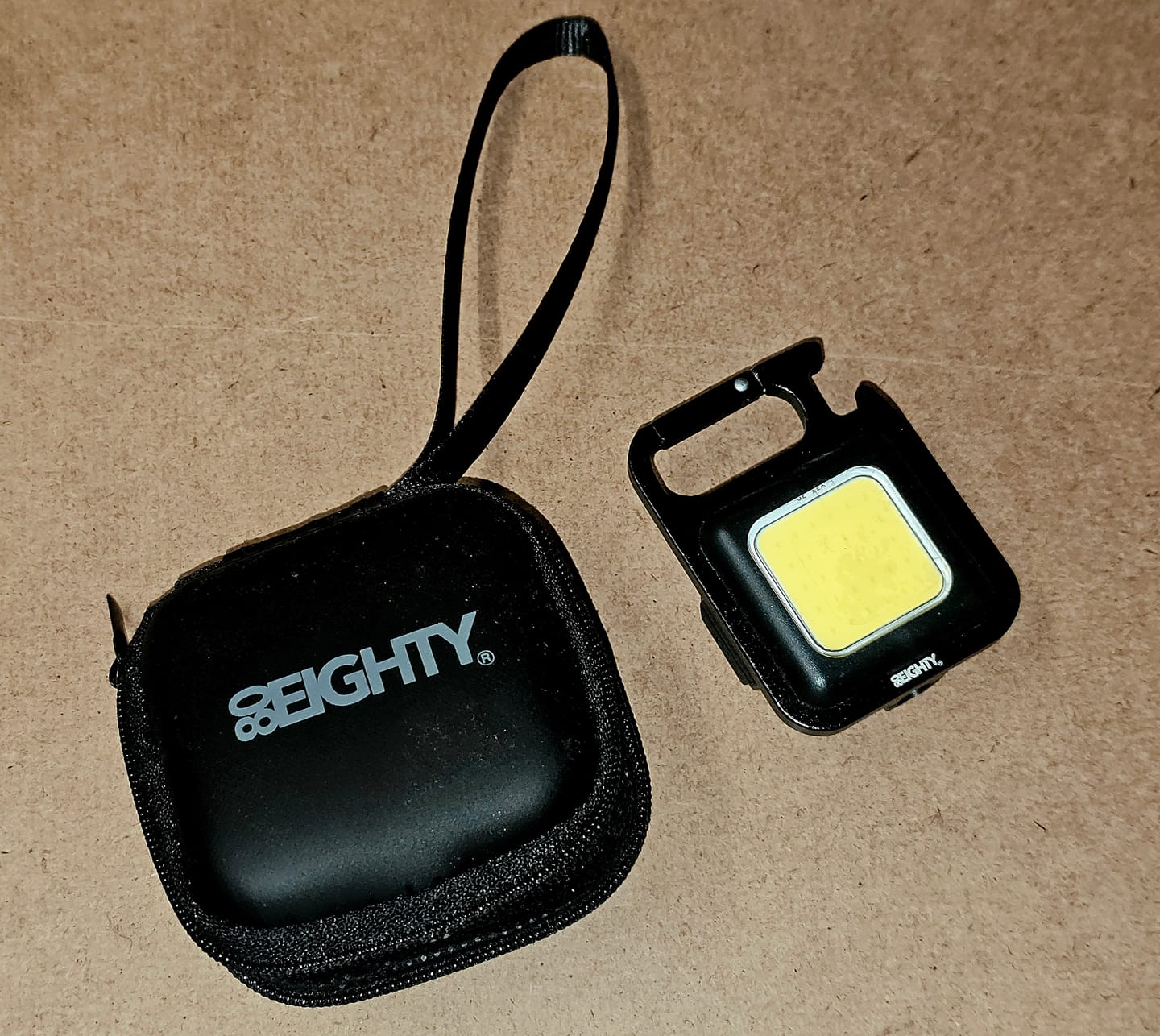 Customer photo review of 80Eighty® Mini 3-1 Flashlight Keychain