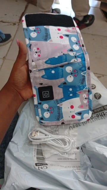 Customer photo review of Calentador de Biberones Portátil USB