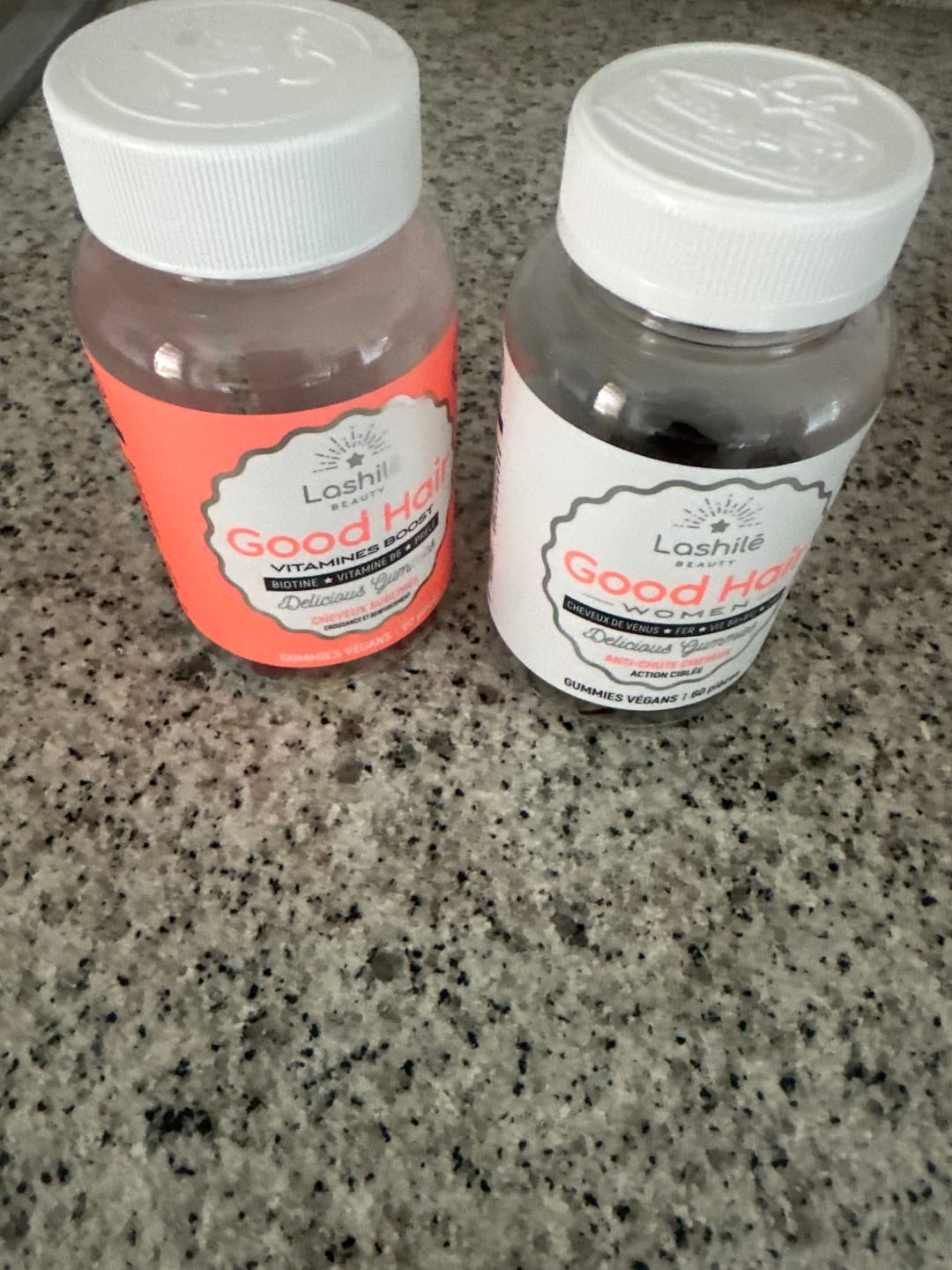 Customer photo review of Pack Hair et Hair Women anti-chute - 3 mois