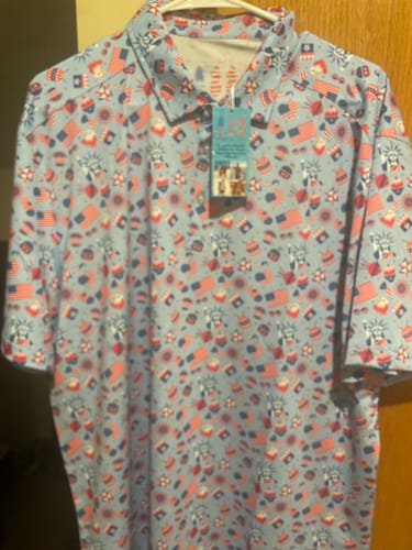 Customer photo review of All American Everyday Polo