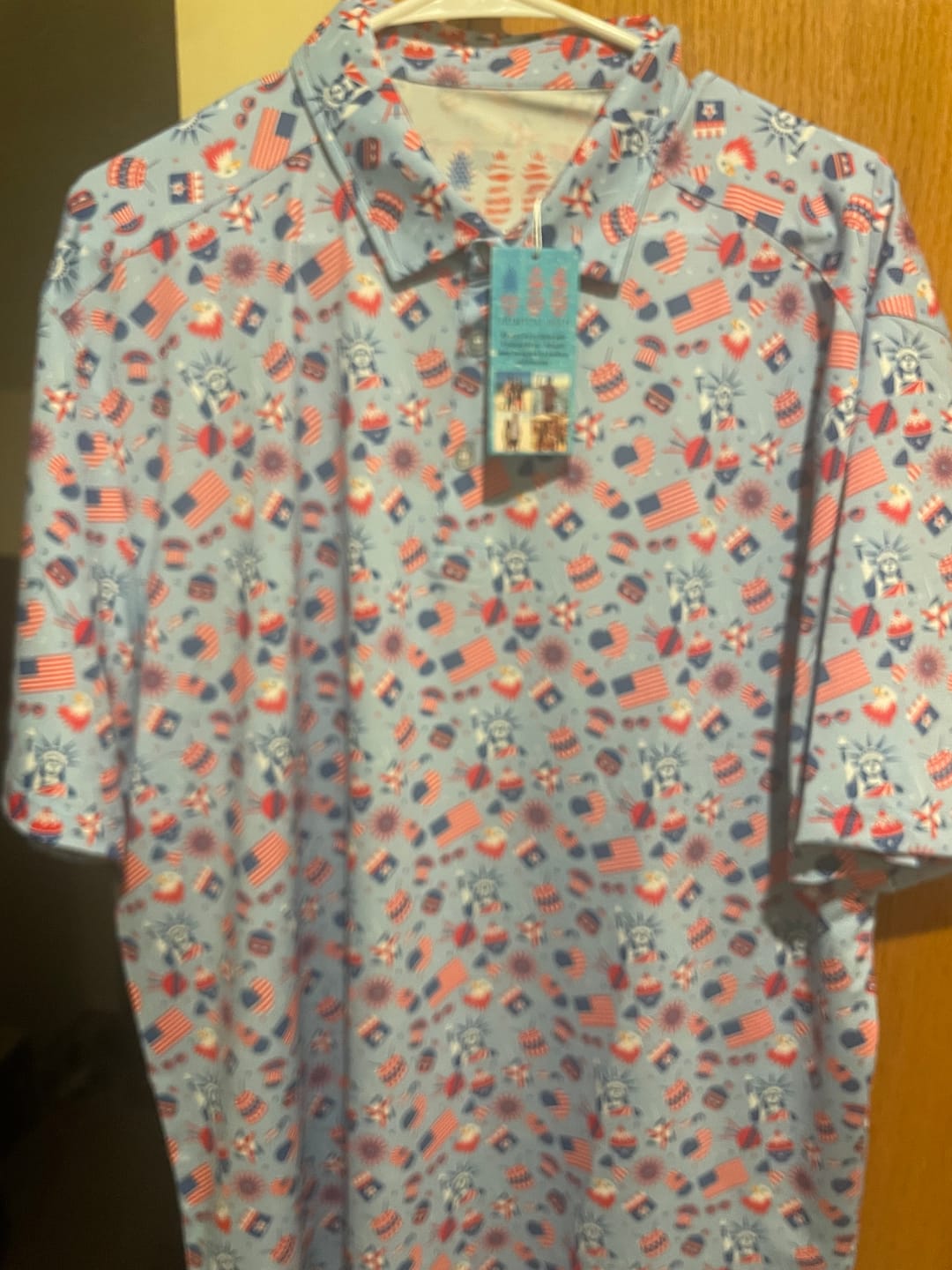 Customer photo review of All American Everyday Polo
